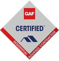 GAF Certified logo